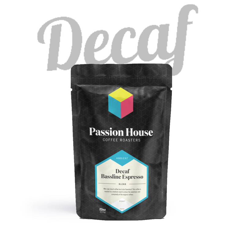 Passion House - Decaf Bassline Espresso Blend (5lbs)